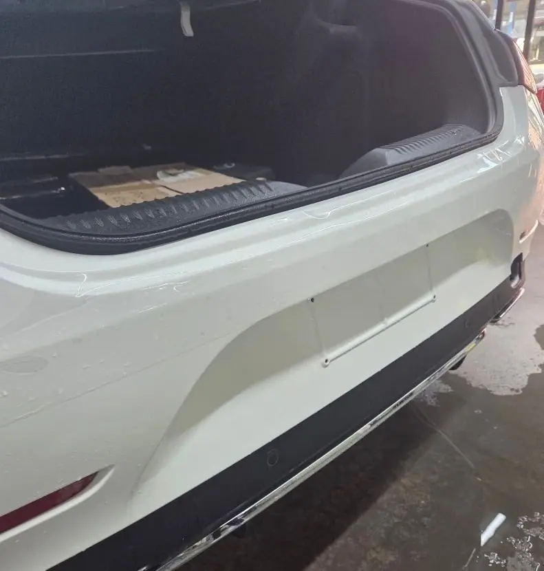 벤츠 CLS450 생활보호 PPF 시공 중