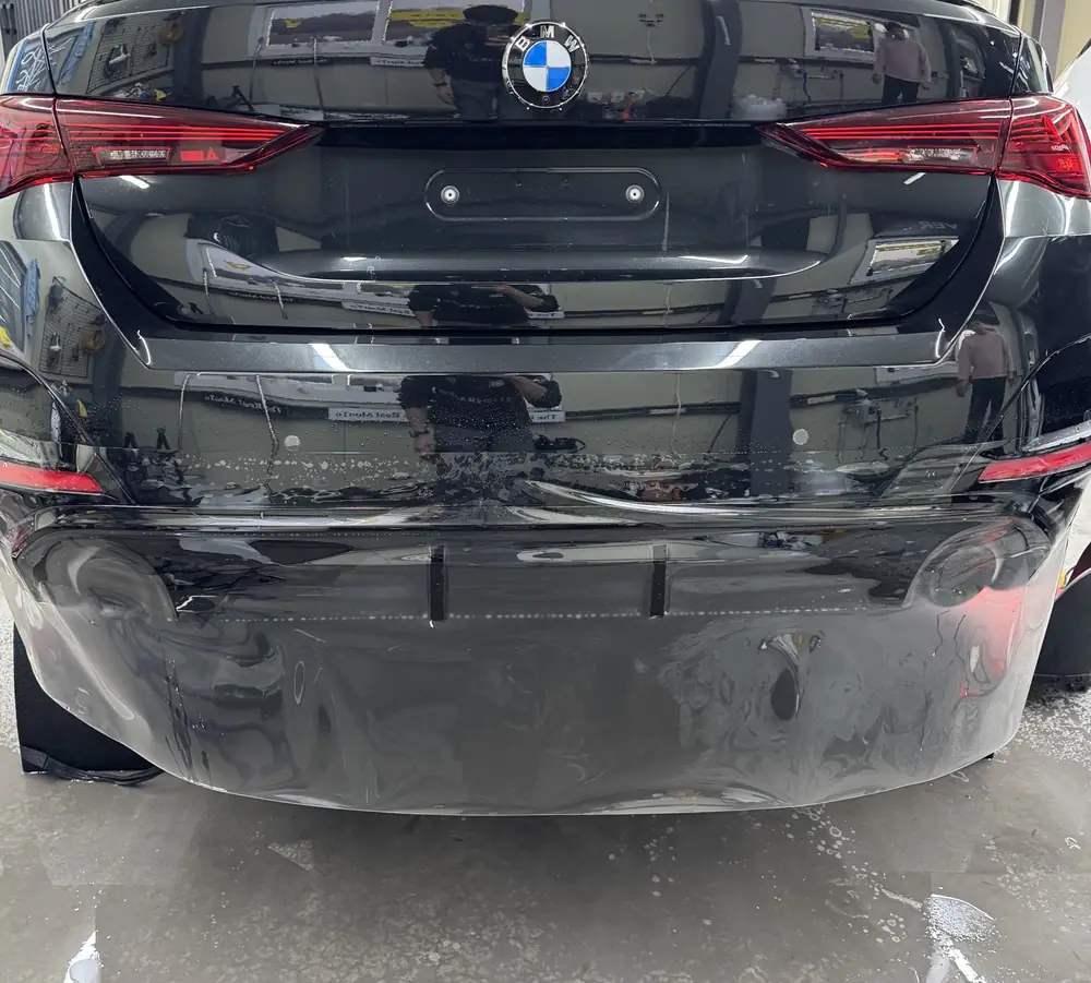 BMW 420i 전체 PPF 시공 중