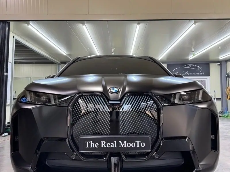 BMW iX 무광 PPF 시공 사례