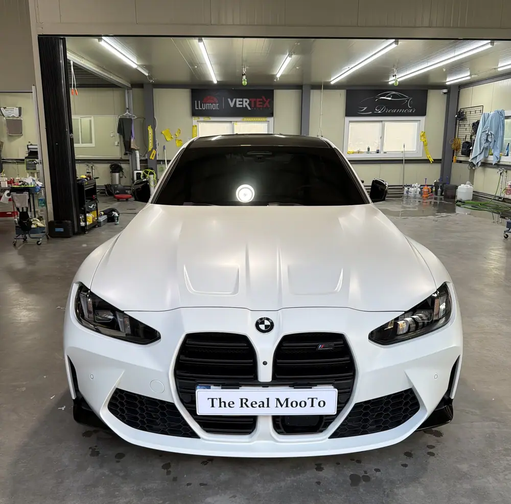 BMW M3 무광 PPF 시공 완료